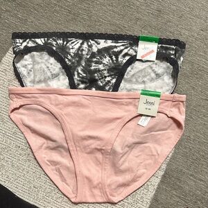 NWT 2PAIRS JENNI LARGE PANTIES